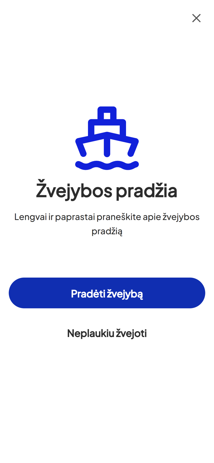 Žvejybos pradžia