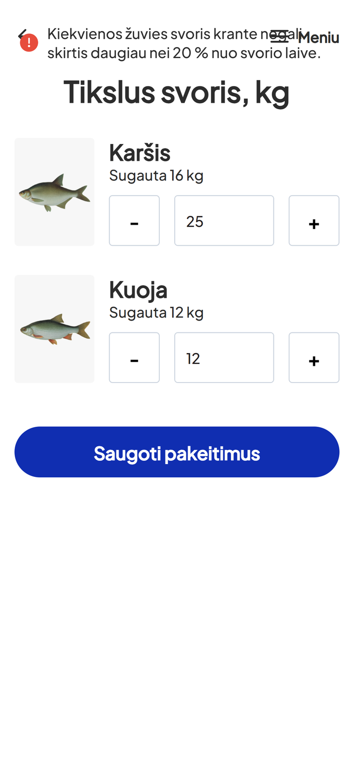 20 % taisyklės pranešimas
